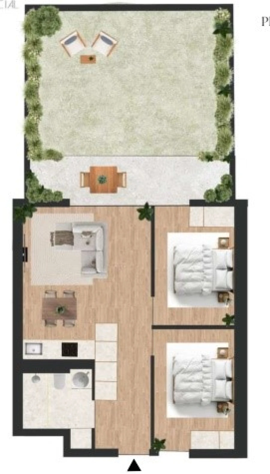 Apartamento T2 para Venda em Vilar de Andorinho Planta 1