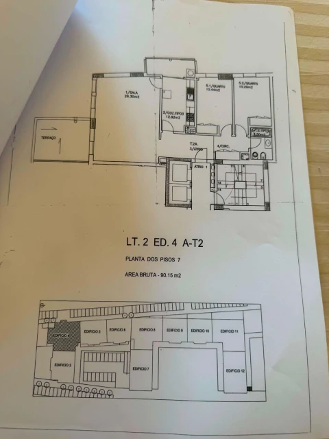 Apartamento T2 para Venda em Marvila