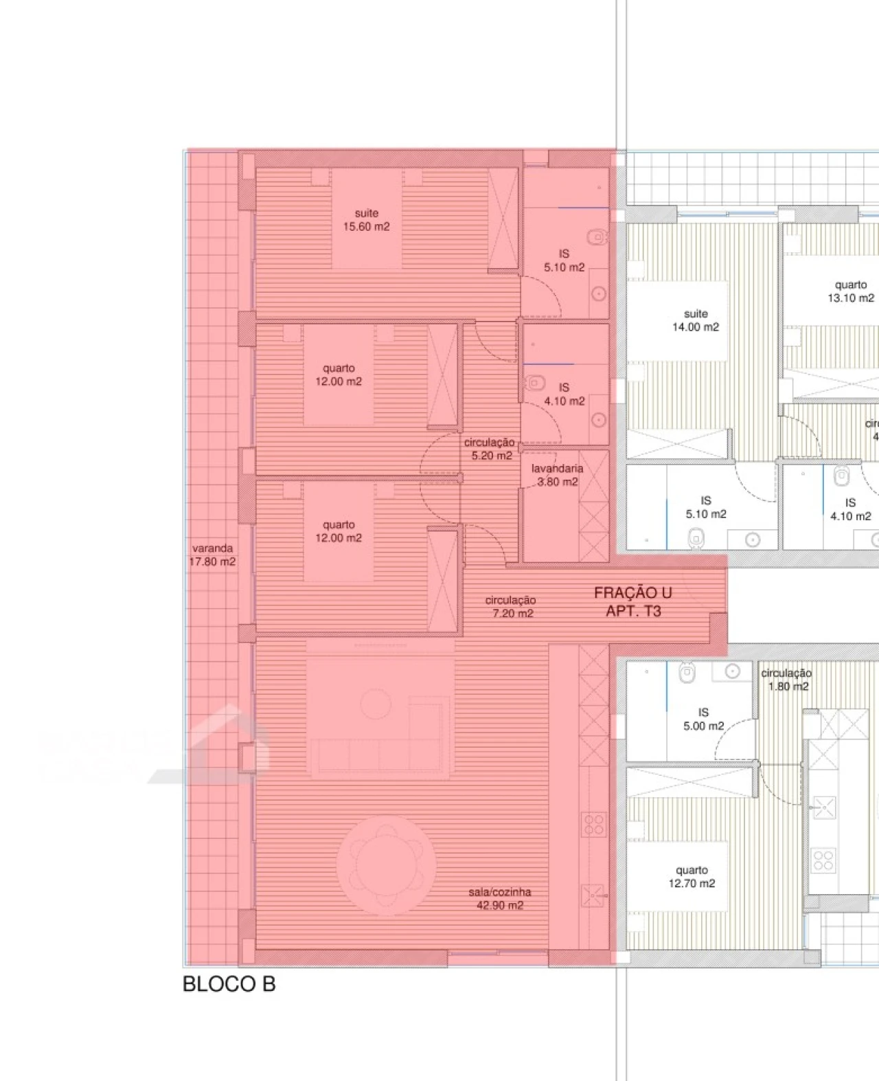 Apartamento T3 para Venda em Adães Foto 9
