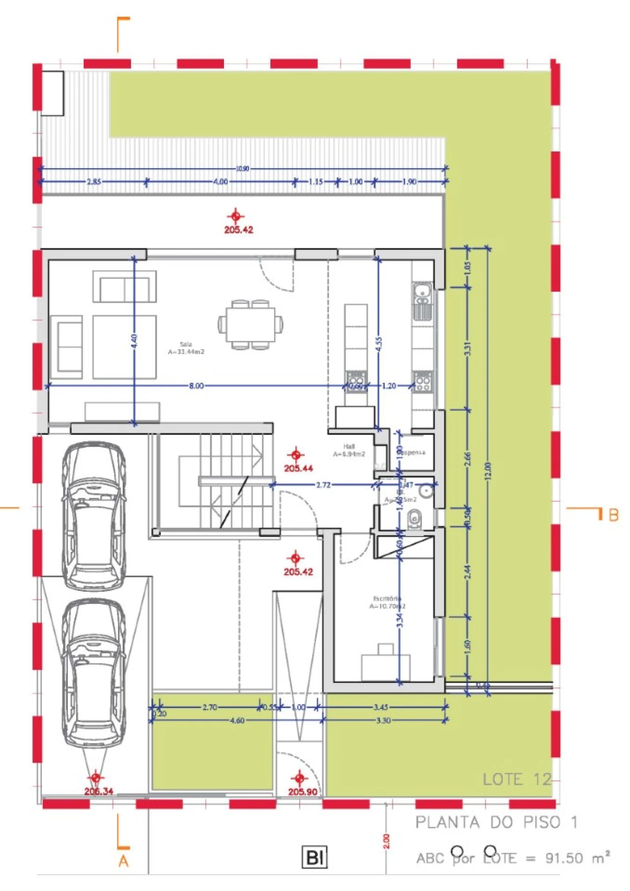 Moradia T4 para Venda em Pontinha e Famões Planta 2