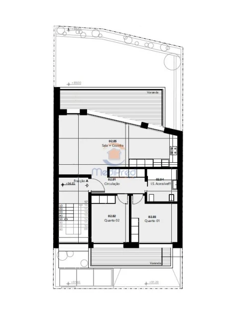 Apartamento T2 para Venda em Pontinha e Famões