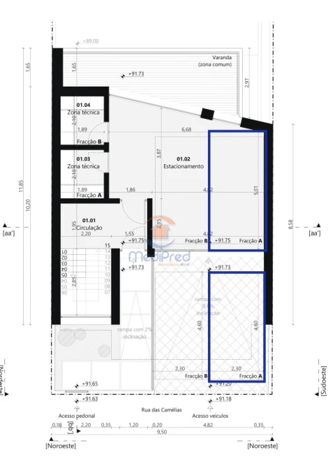 Apartamento T2 para Venda em Pontinha e Famões