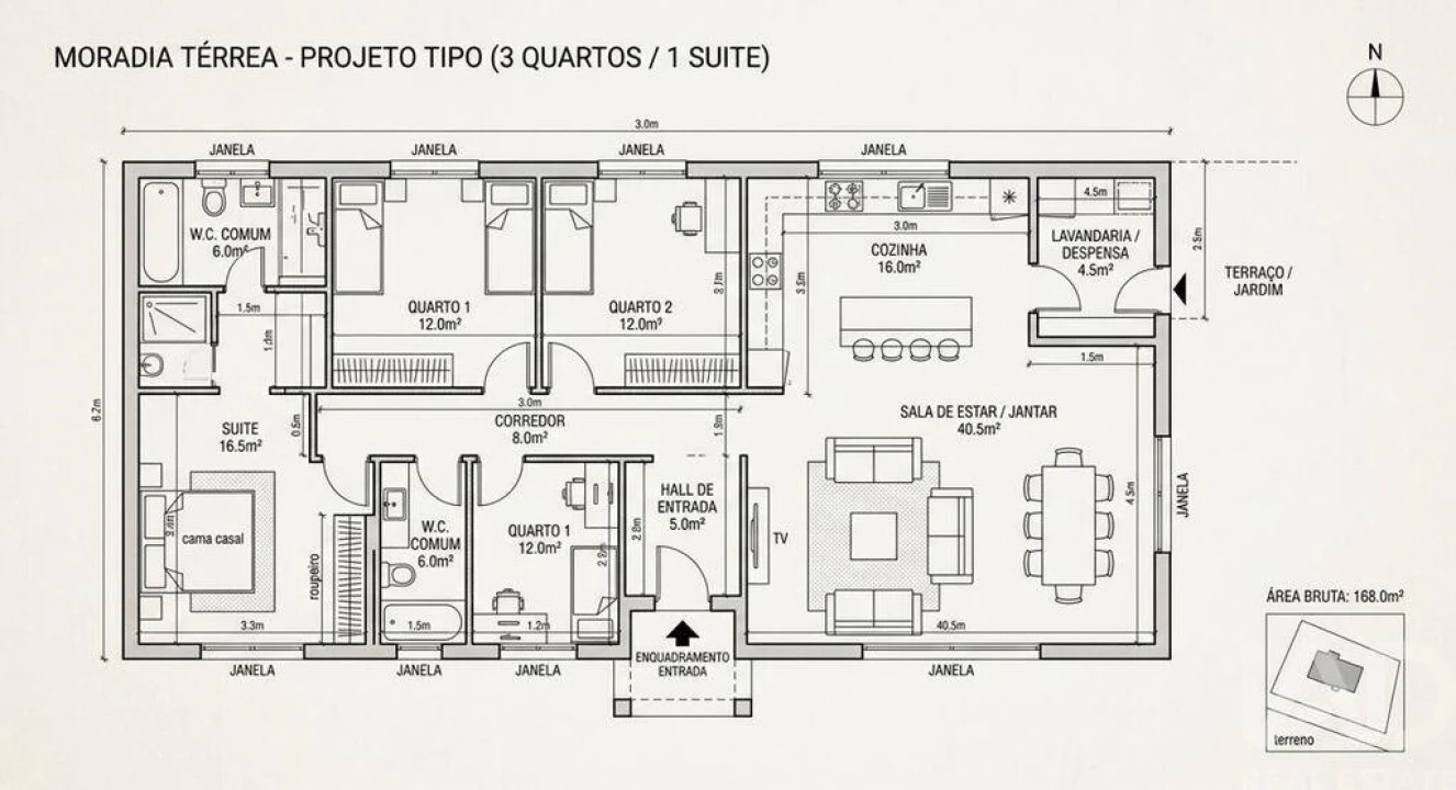 Terreno para Venda em Ouca Foto 2
