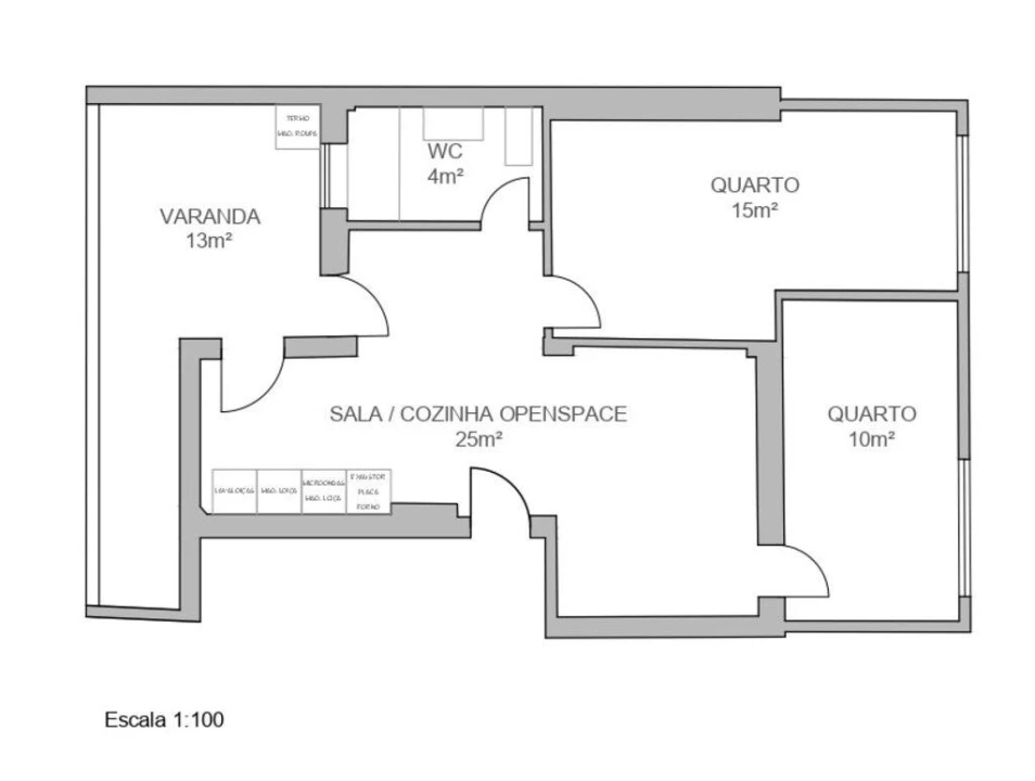 Apartamento T2 para Venda em Queluz e Belas Foto 2