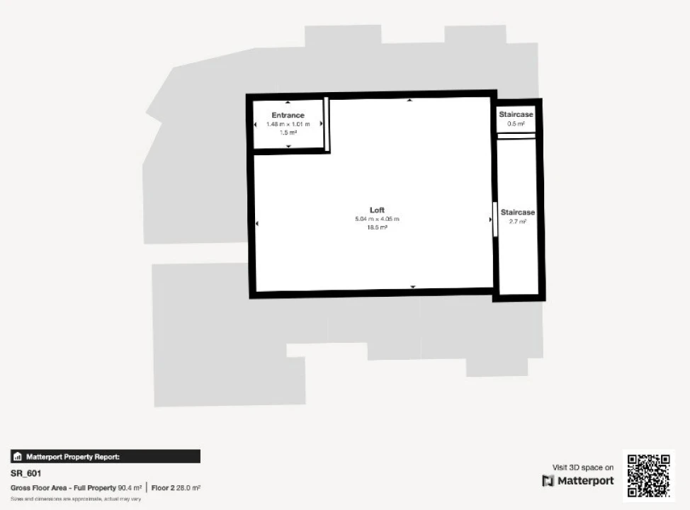 Apartamento T3 para Venda em Santa Maria e São Miguel, São Martinho, São Pedro Penaferrim Planta 2