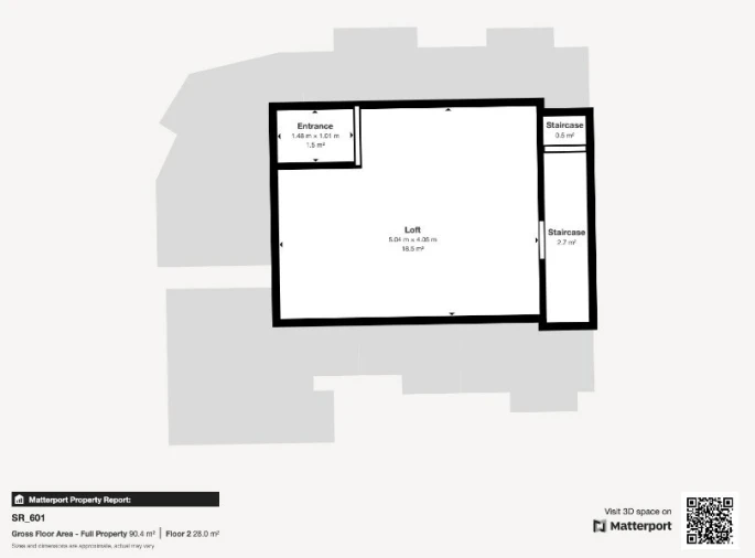 Apartamento T3 para Venda em Santa Maria e São Miguel, São Martinho, São Pedro Penaferrim Planta 2