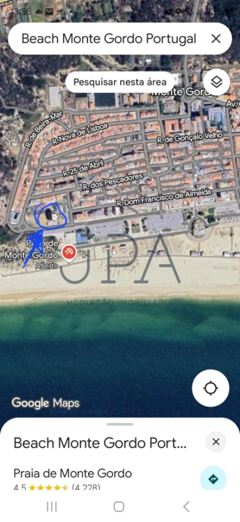Apartamento T2 para Arrendamento férias em Monte Gordo