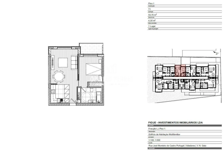 Apartamento T1 para Venda em Gulpilhares e Valadares Foto 15