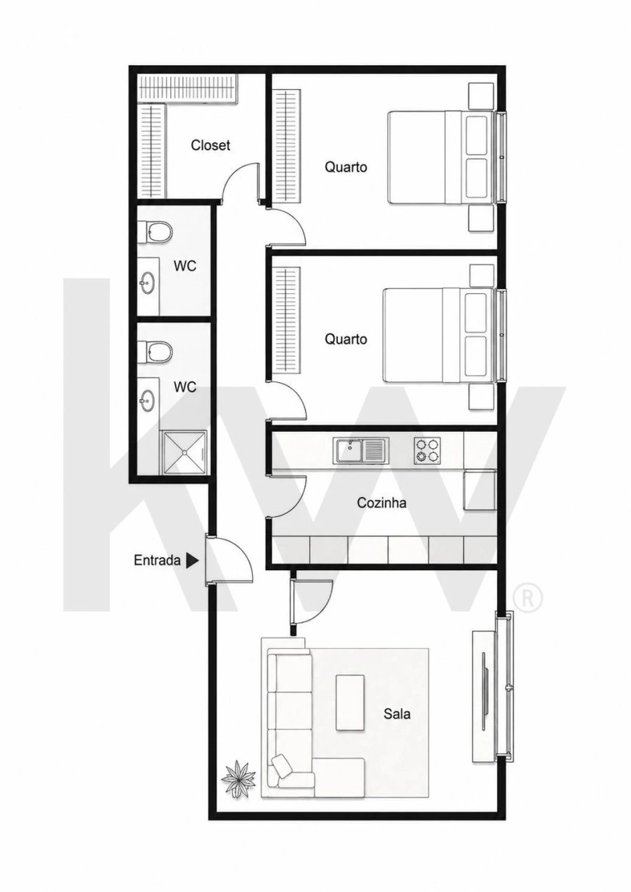 Apartamento T3 para Arrendamento em Carnaxide e Queijas Foto 21
