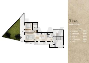 Apartamento T1 para Venda em Machico