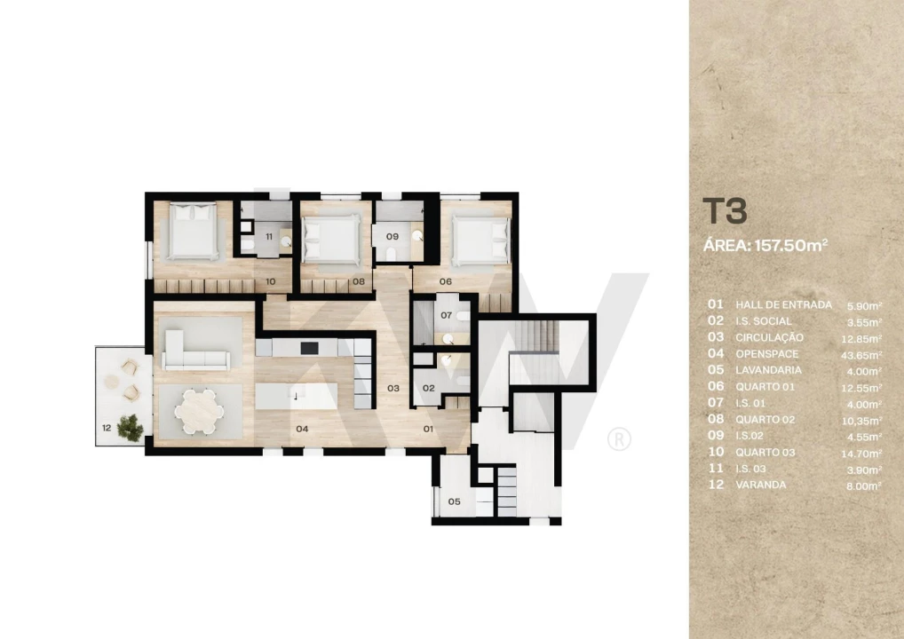 Apartamento T3 para Venda em Machico Foto 26