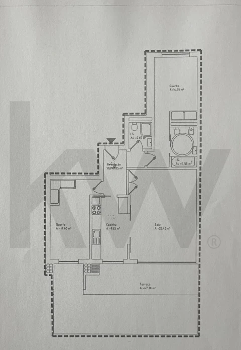 Apartamento T2 para Venda em Faro (Sé e São Pedro)