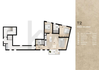 Apartamento T2 para Venda em Machico