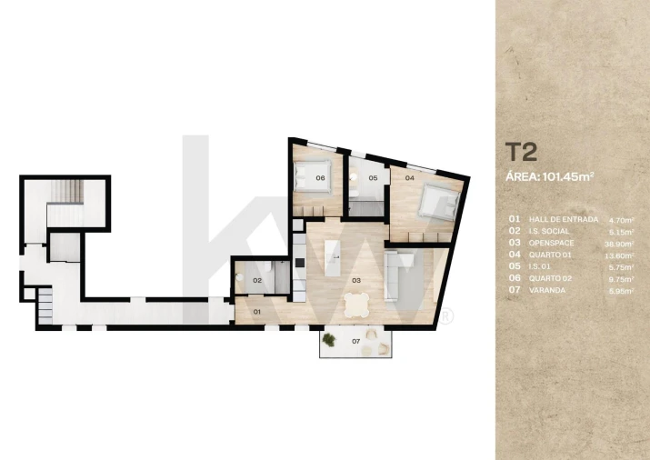 Apartamento T2 para Venda em Machico Foto 26