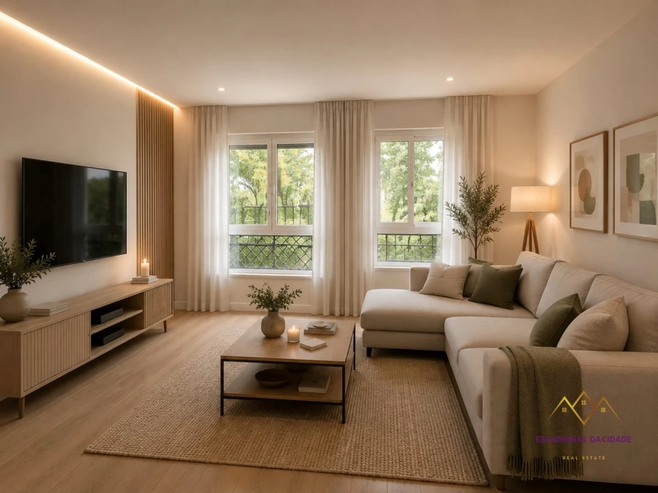 Apartamento T1 para Venda em Carcavelos e Parede Foto 1