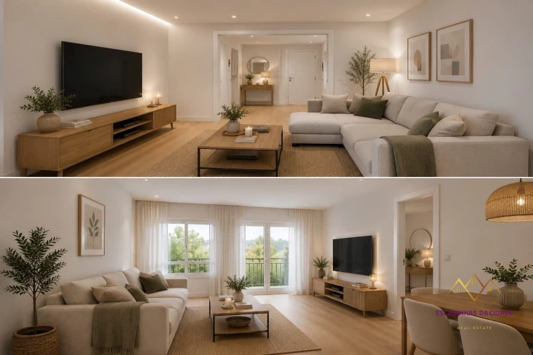 Apartamento T1 para Venda em Carcavelos e Parede Foto 6