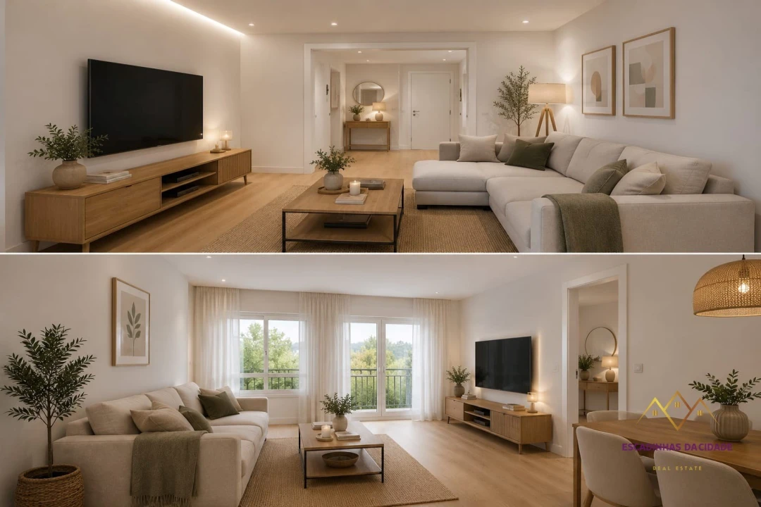 Apartamento T1 para Venda em Carcavelos e Parede Foto 6