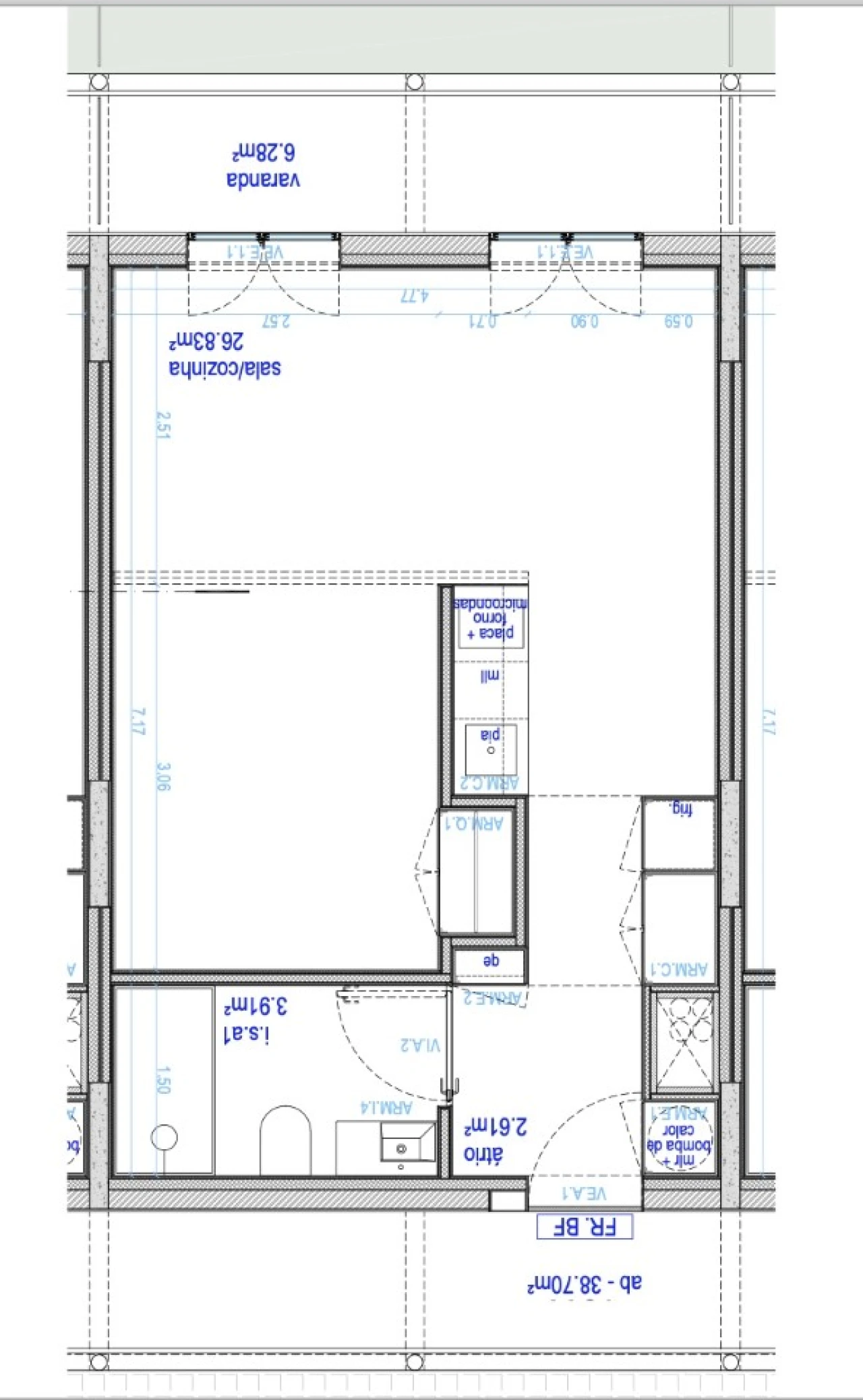 Apartamento para Venda em Cedofeita, Santo Ildefonso, Sé, Miragaia, São Nicolau e Vitória Planta 2