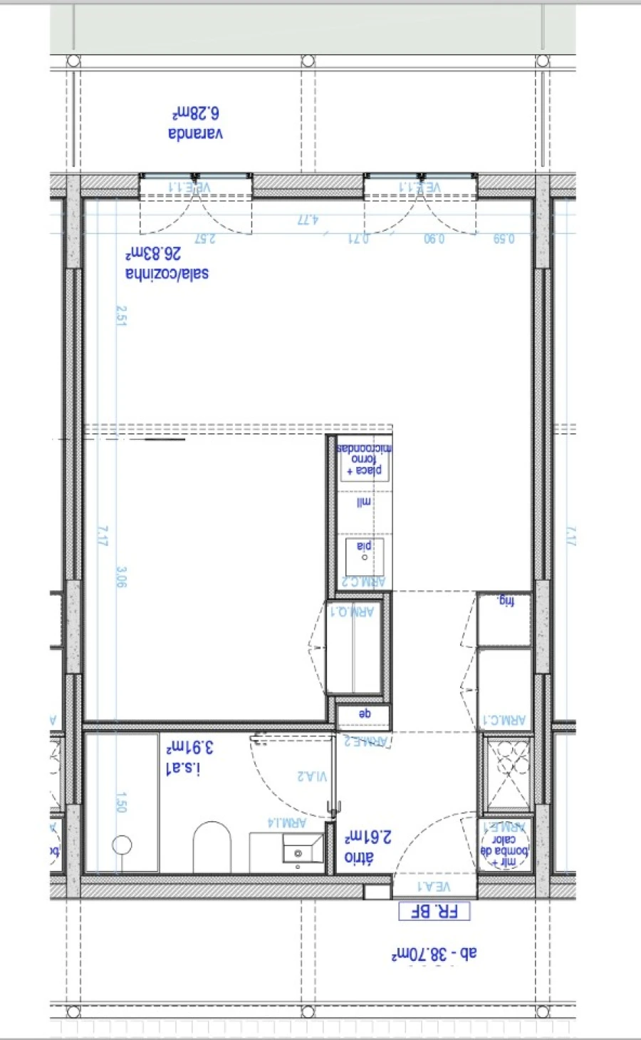 Apartamento para Venda em Cedofeita, Santo Ildefonso, Sé, Miragaia, São Nicolau e Vitória Planta 2