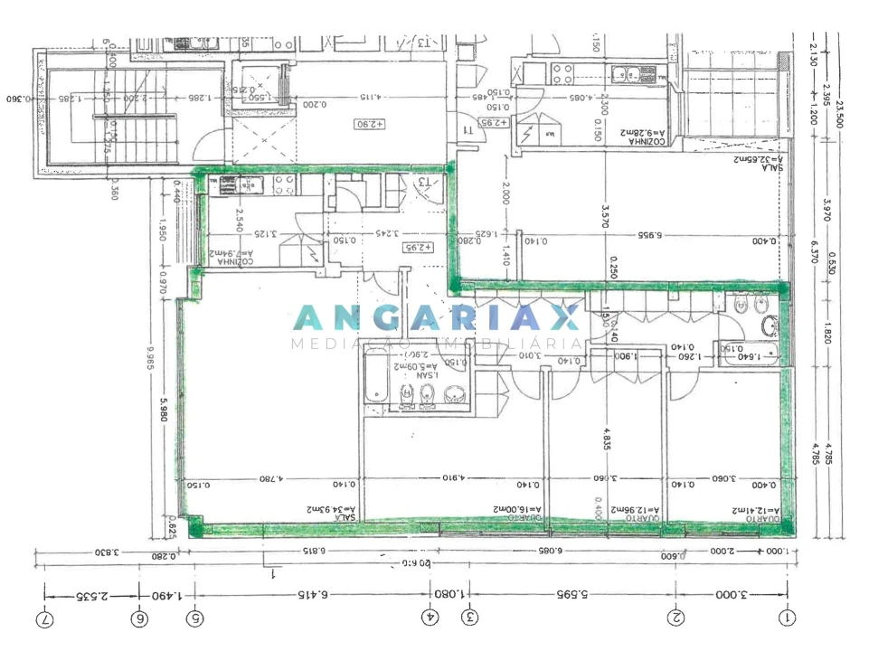 Apartamento T3 para Venda em Leiria, Pousos, Barreira e Cortes Planta 3