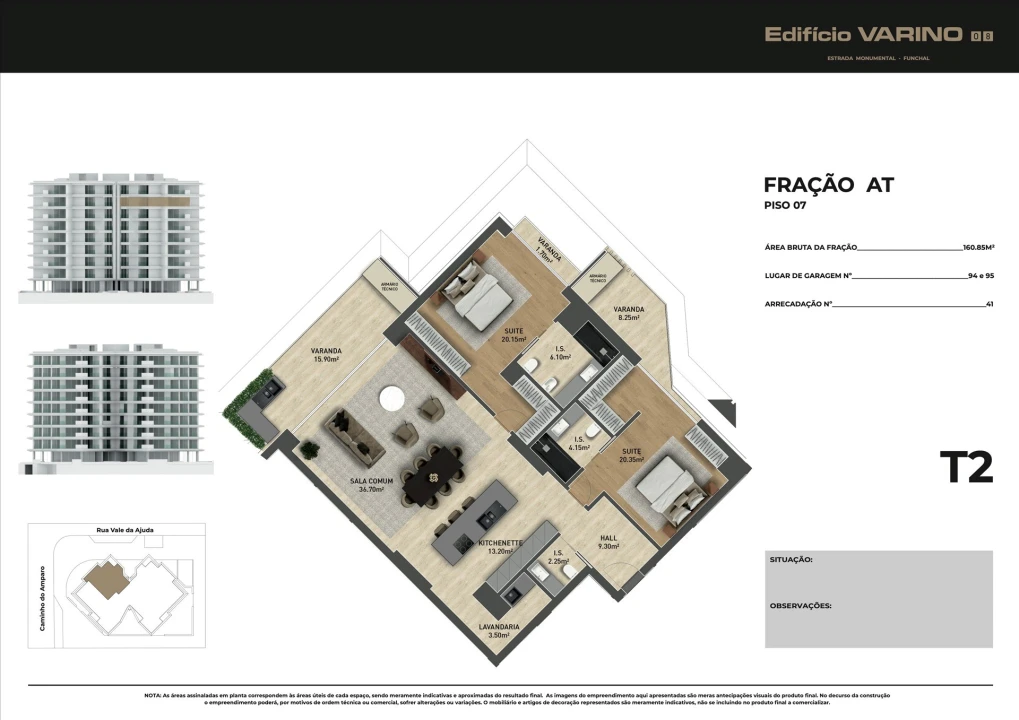 Apartamento T2 para Venda em São Martinho Foto 17