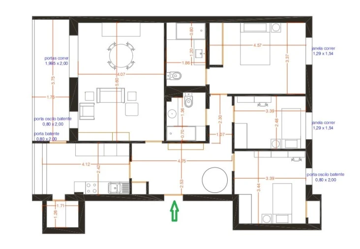 Apartamento T4 para Venda em Santo Antonio dos Olivais Foto 36