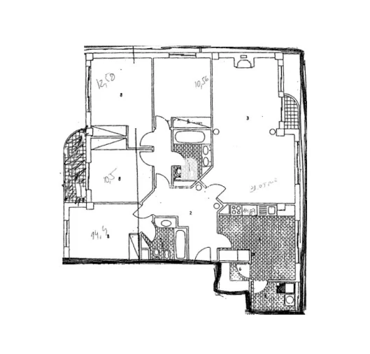 Apartamento T4 para Venda em Pedroso e Seixezelo Planta 1