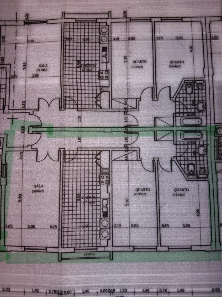 Apartamento T2 para Venda em União das Freguesias de Setúbal Planta 1