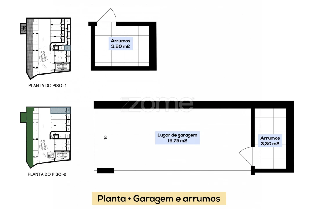 Apartamento T3 para Venda em Bonfim Planta 4