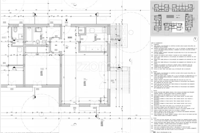 Apartamento T1 para Venda em São Teotónio Planta 1