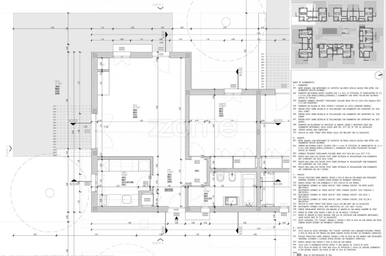 Apartamento T1 para Venda em São Teotónio Planta 1