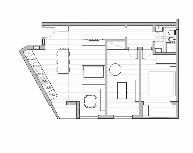 Apartamento T2 para Venda em Mina de Água Planta 1