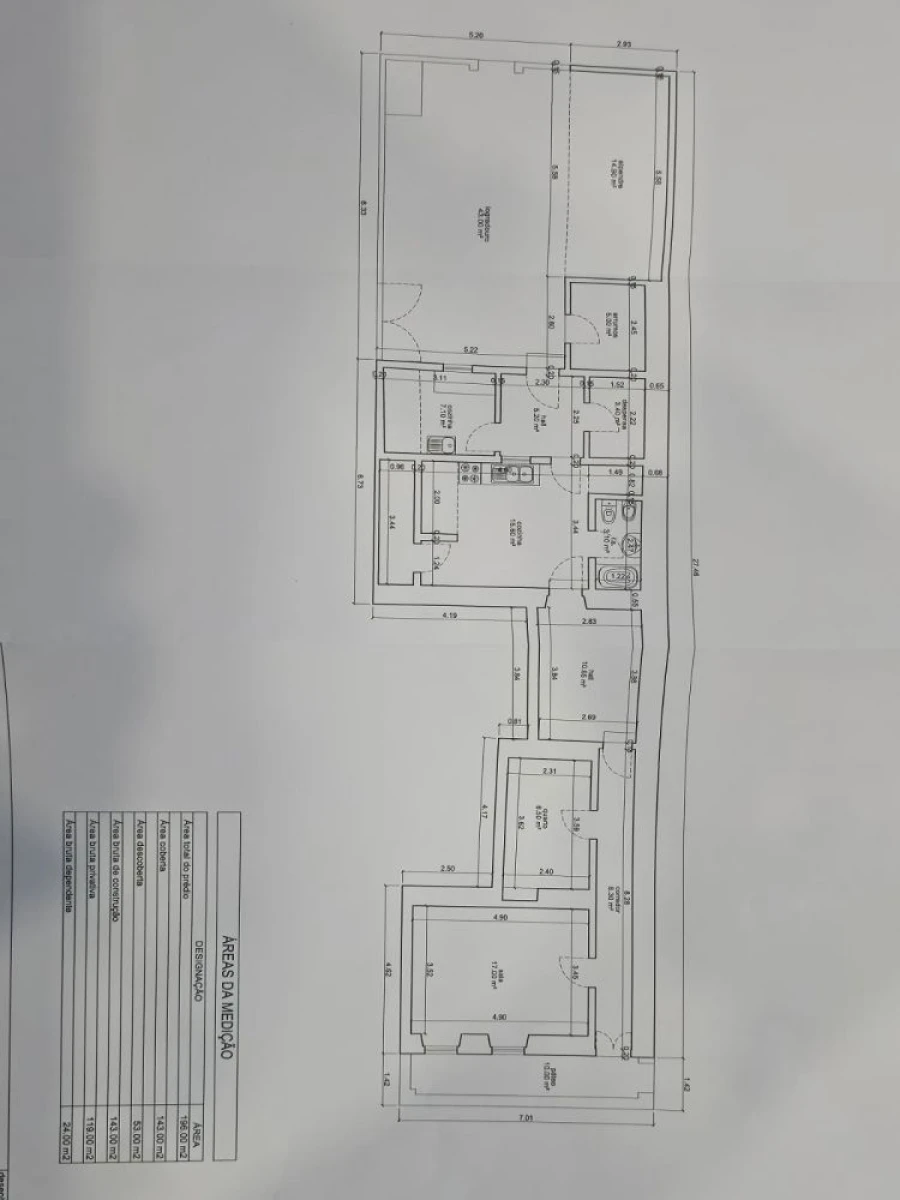 Moradia T2 para Venda em Corval Planta 2