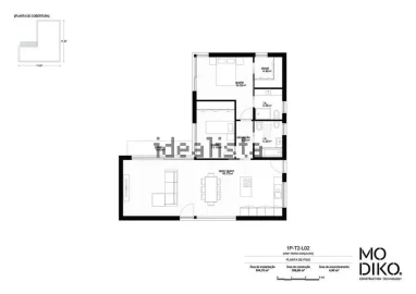 Apartamento T2 para Venda em Oliveira (Santa Maria)