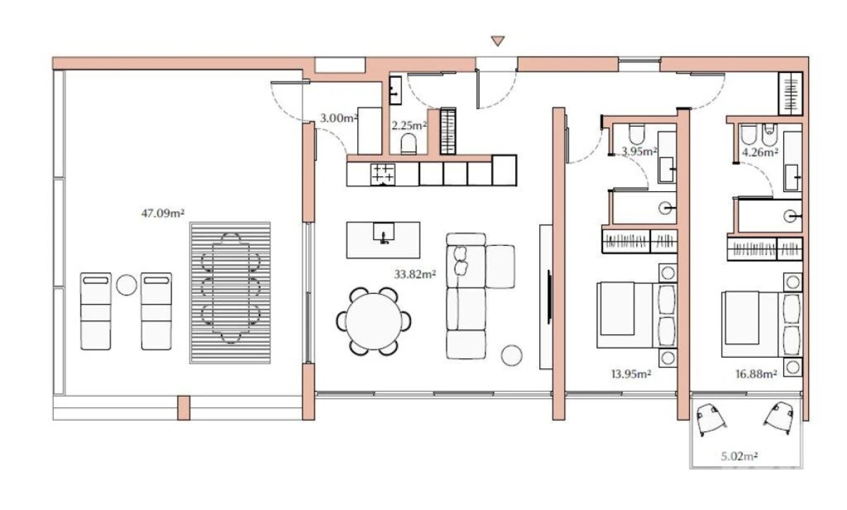 Apartamento T2 para Venda em Quarteira Foto 12