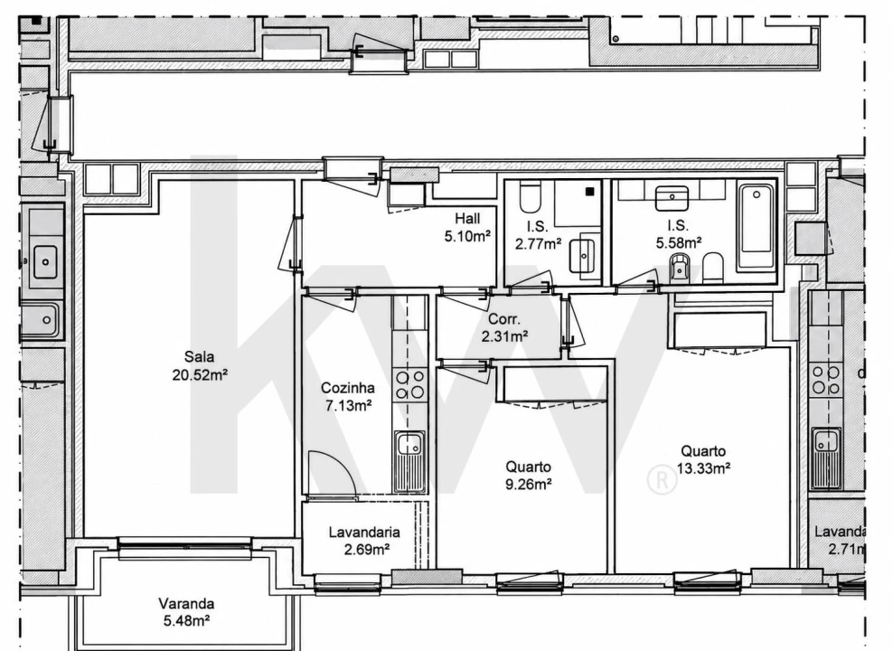 Apartamento T2 para Venda em Lumiar Foto 31
