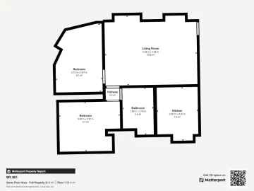 Apartamento T2 para Venda em Santa Maria e São Miguel, São Martinho, São Pedro Penaferrim