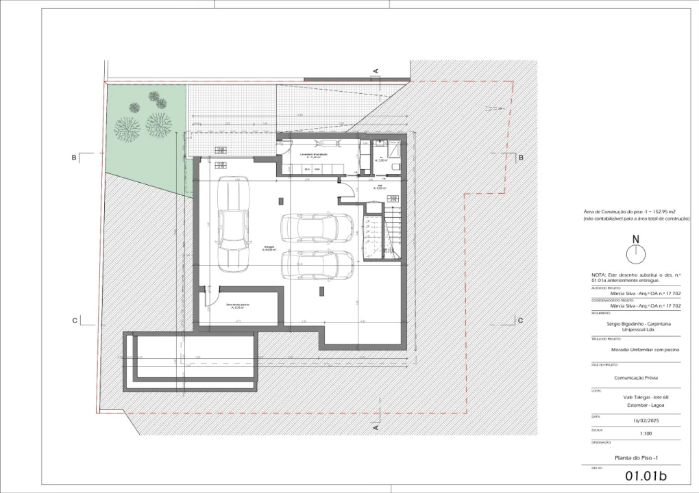 Moradia T3 para Venda em Estômbar e Parchal Planta 3