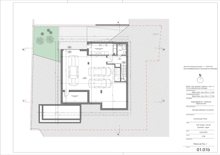 Moradia T3 para Venda em Estômbar e Parchal Planta 3