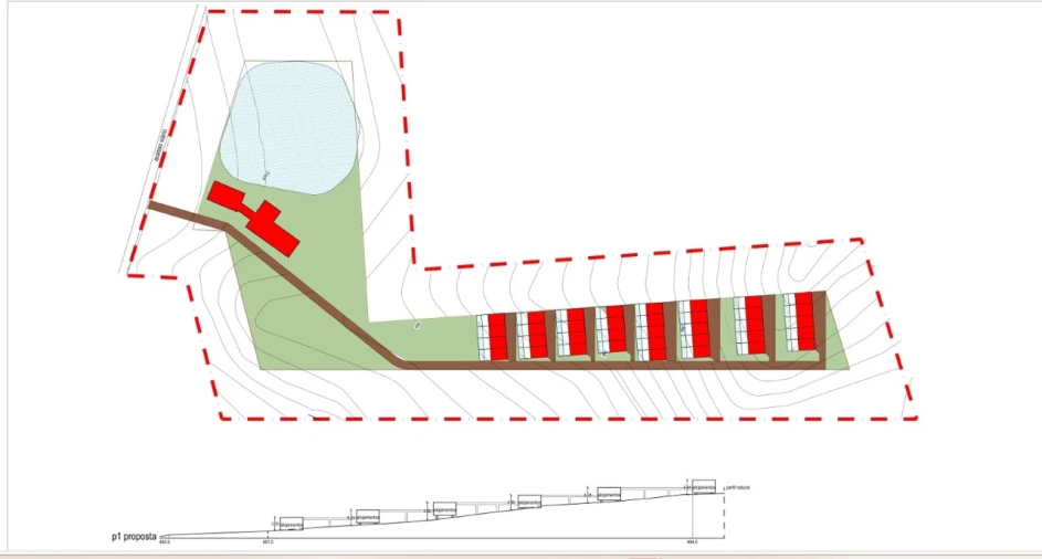 Terreno para Venda em Borba (Matriz) Planta 1