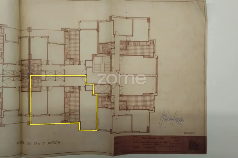 Apartamento T2 para Venda em Braga (Maximinos, Sé e Cividade) Planta 1