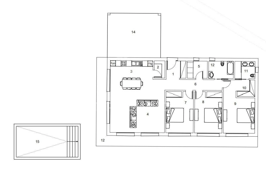 Moradia T3 para Venda em Alcobaça e Vestiaria Foto 14