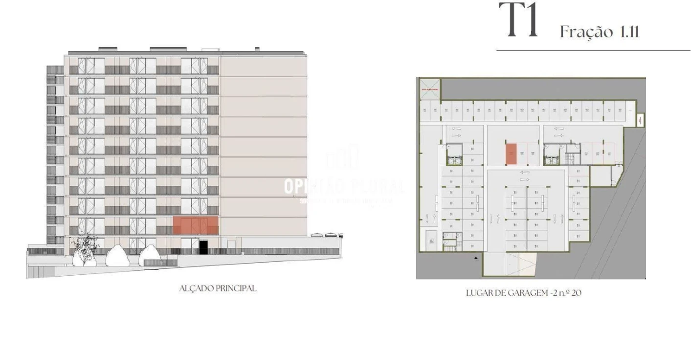 Apartamento T1 para Venda em Vilar de Andorinho Foto 9