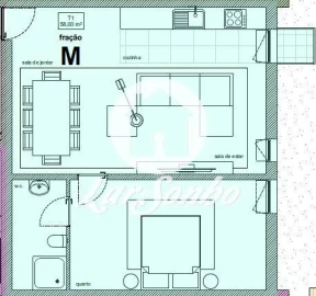 Apartamento T1 para Venda em Tamel (São Verissimo)