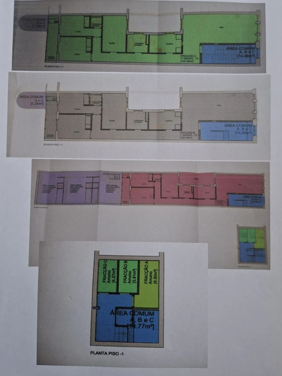 Apartamento T3 para Venda em Paranhos Planta 1