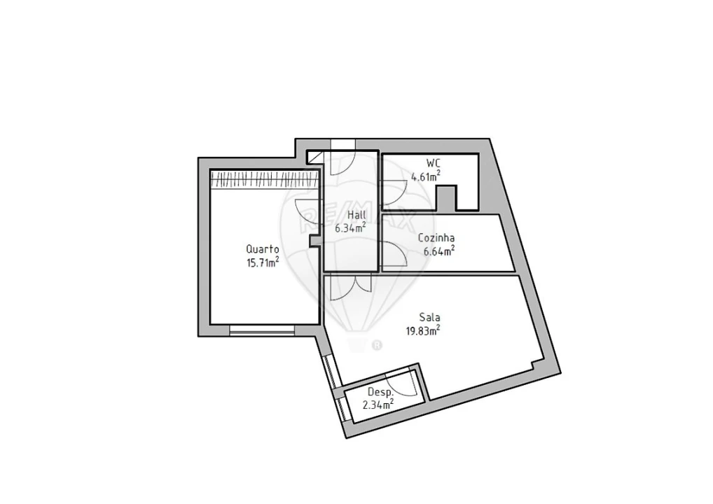 Apartamento T1 para Arrendamento em Mafamude e Vilar do Paraíso Foto 26