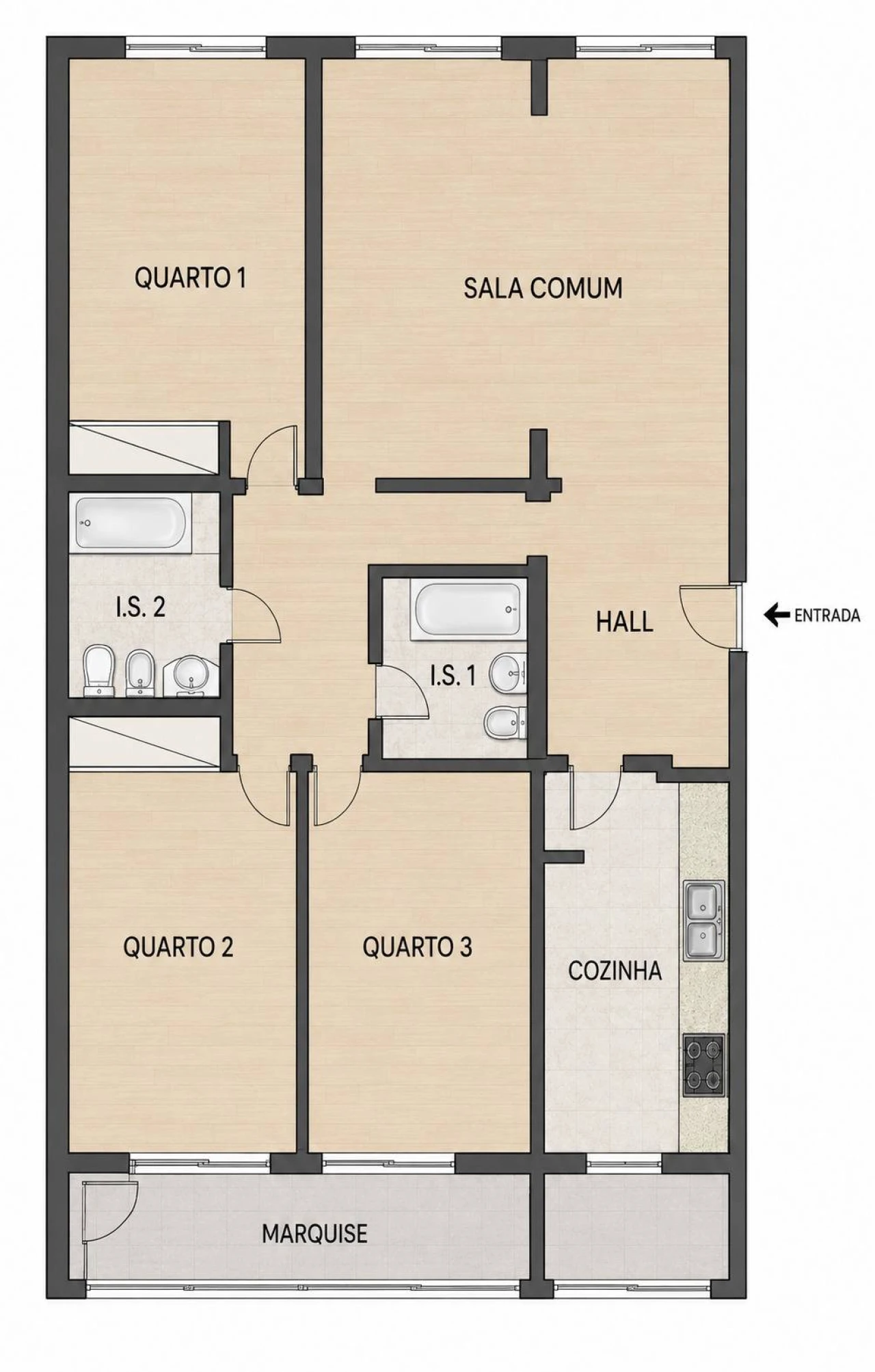 Apartamento T3 para Venda em Moscavide e Portela Foto 15