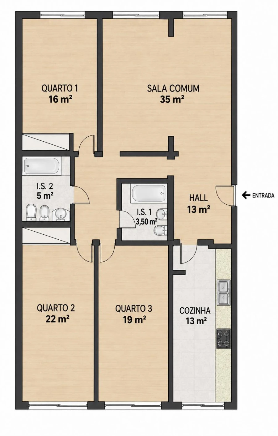 Apartamento T3 para Venda em Moscavide e Portela Foto 15