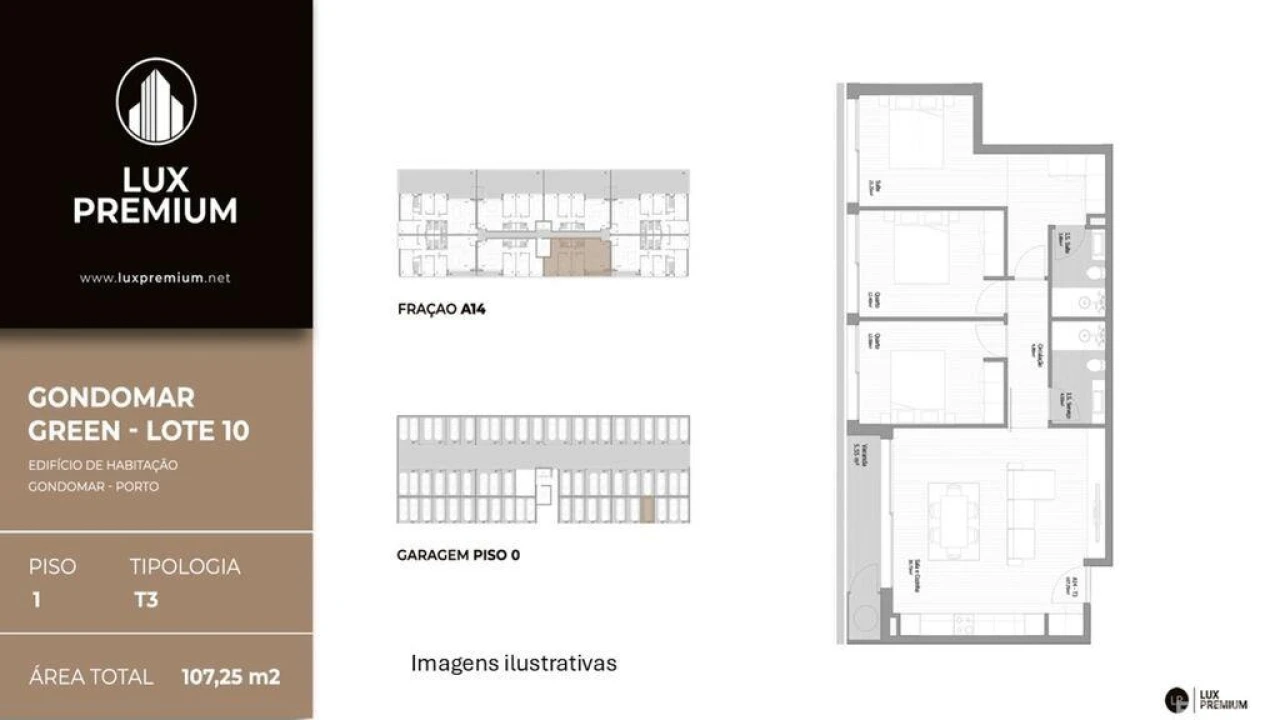 Apartamento T3 para Venda em Fânzeres e São Pedro da Cova Foto 8