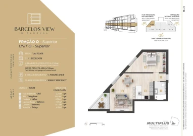 Apartamento T1 para Venda em Santo Antonio